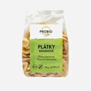 Banánové plátky BIO 6 x 150 g