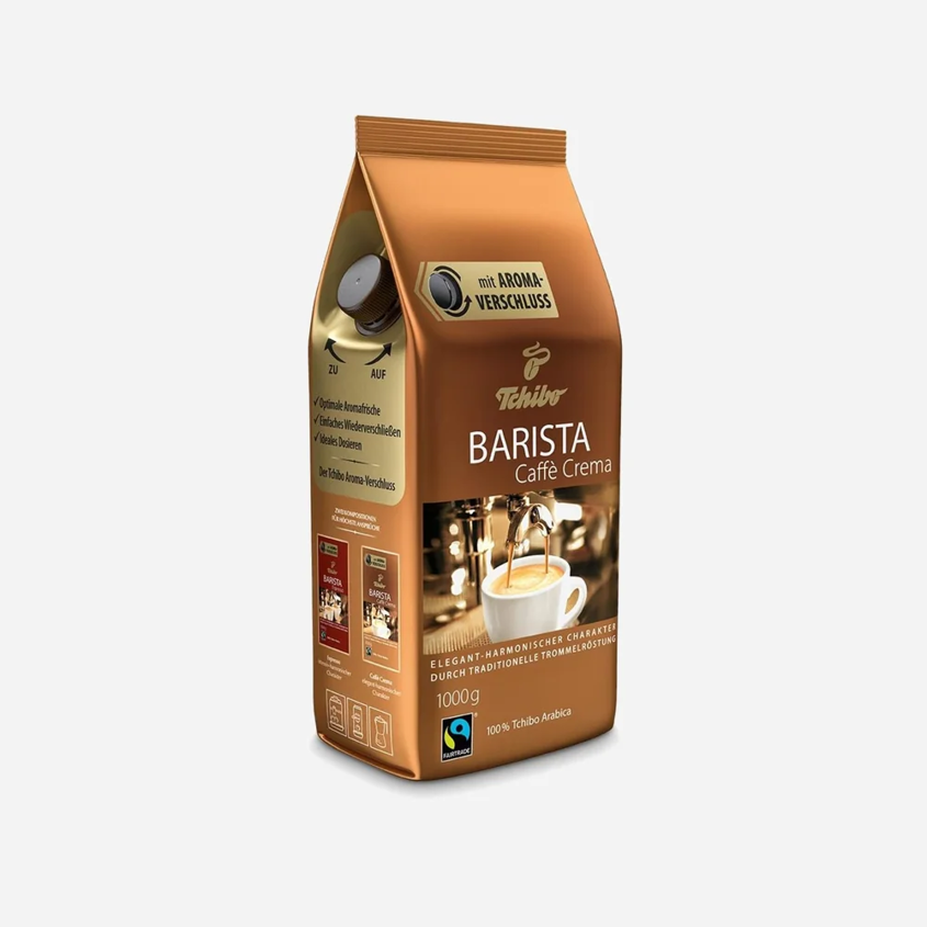 Barista Caffe Crema pražená zrnková káva