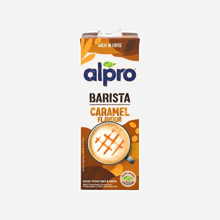 Barista Ovesno-sójový nápoj s příchutí karamelu 12 x 1000 ml
