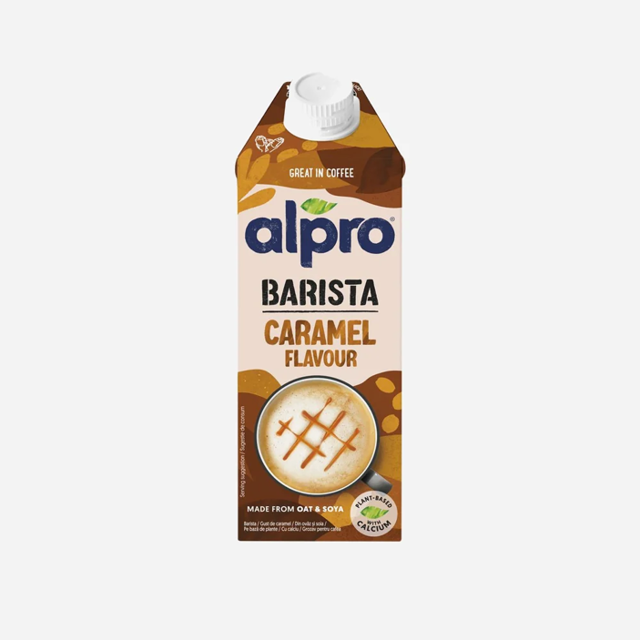 Barista Ovesno-sójový nápoj s příchutí karamelu