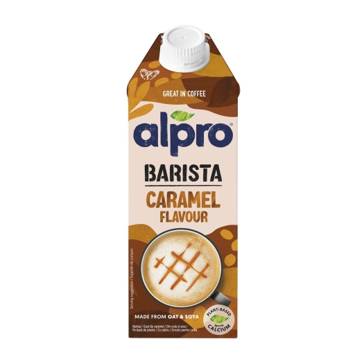 Barista Ovesno-sójový nápoj s příchutí karamelu