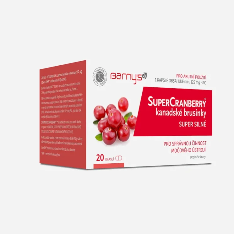 Barny's SuperCranberry - kanadské brusinky super silné 20 tablet 5 x 20 tablety