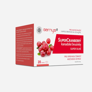 Barny's SuperCranberry - kanadské brusinky super silné 20 tablet