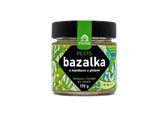 Bazalkové pesto s mandľami a píniami