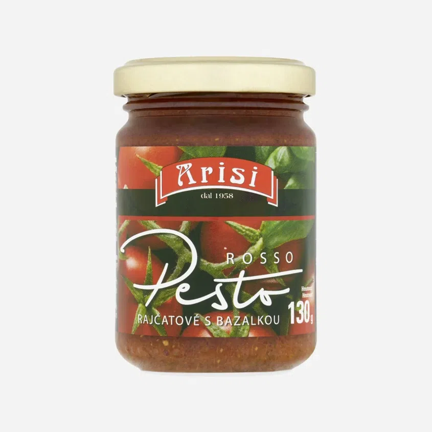 Bazalkové pesto s rajčaty