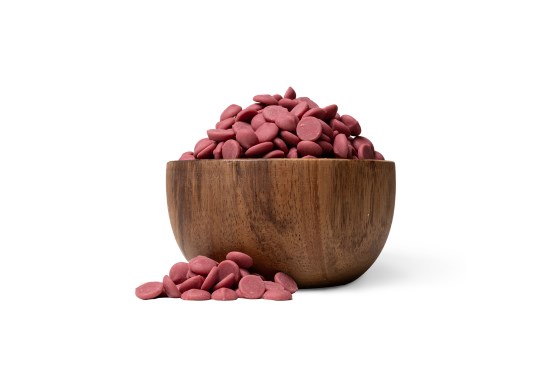 Belgická čokoláda z růžových bobů Ruby