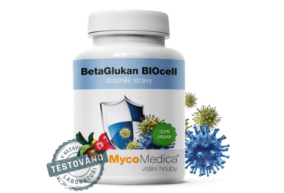 Betaglukány Biocell 90 rastlinných tabliet