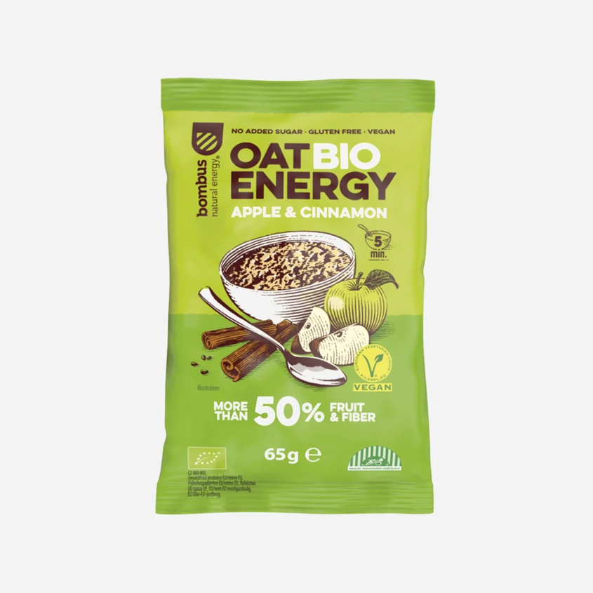 Bezlepková ovesná kaše ENERGY jablko & skořice BIO