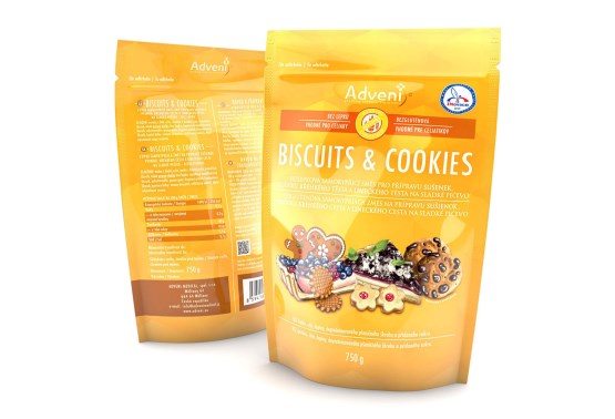 Bezlepková samokypřící směs Biscuit & cookies