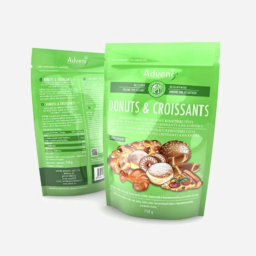 Bezlepková samokypřící směs Donuts & croissants