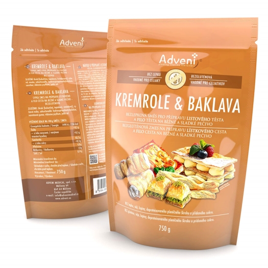 Bezlepková směs Kremrole & baklava