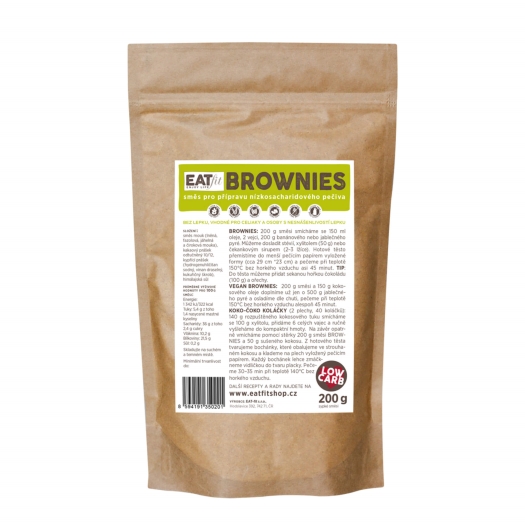 Bezlepková směs Low carb Brownies