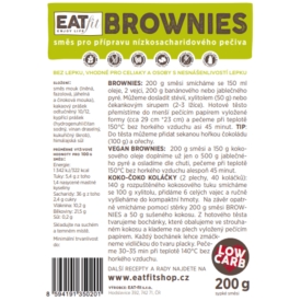 Bezlepková směs Low carb Brownies