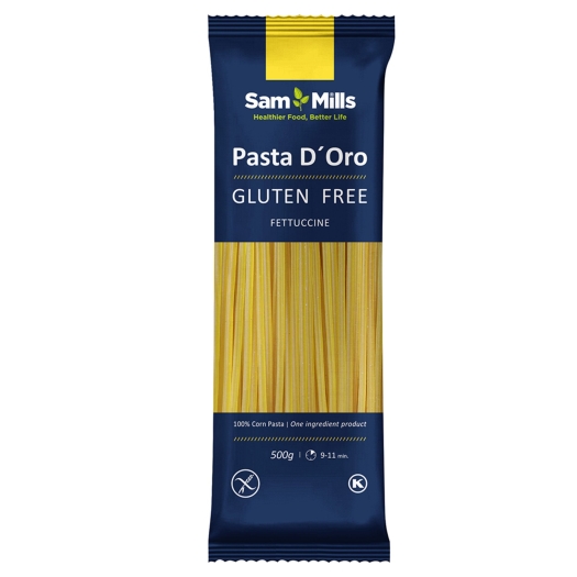 Bezlepkové kukuřičné těstoviny - Fettuccine