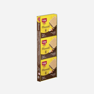 Bezlepkové oblátky s lieskoorieškovou náplňou Nocciolí 3x21 g
