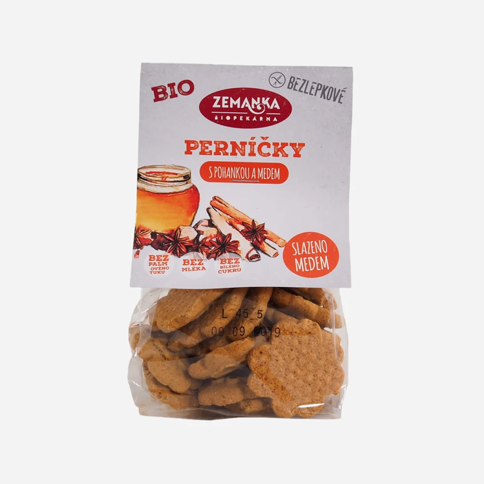 Bezlepkové pohankové perníčky BIO