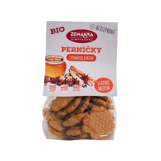 Bezlepkové pohankové perníčky BIO
