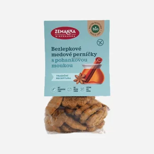 Bezlepkové pohankové perníčky BIO