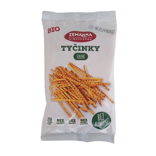 Bezlepkové tyčinky solené BIO