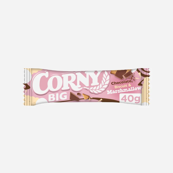 Big cereálna tyčinka s marshmallow v mliečnej čokoláde