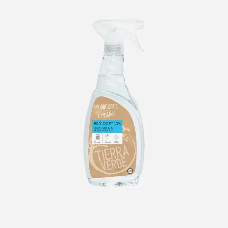 Bílý ocet 10% rozprašovač 6 x 750  ml