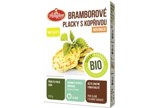 BIO bramborové placky s kopřivou - expirace