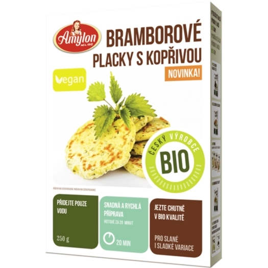 BIO bramborové placky s kopřivou - expirace