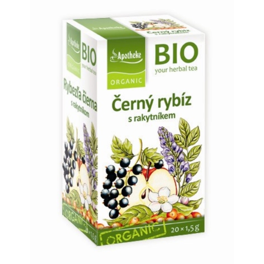 BIO Černý rybíz s rakytníkem