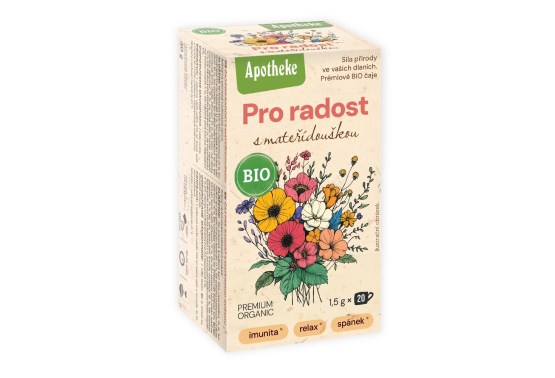 BIO Pro radost s mateřídouškou čaj 20x1,5g