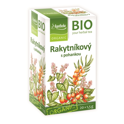 BIO Rakytníkový čaj s pohánkou 20 x 1,5 g