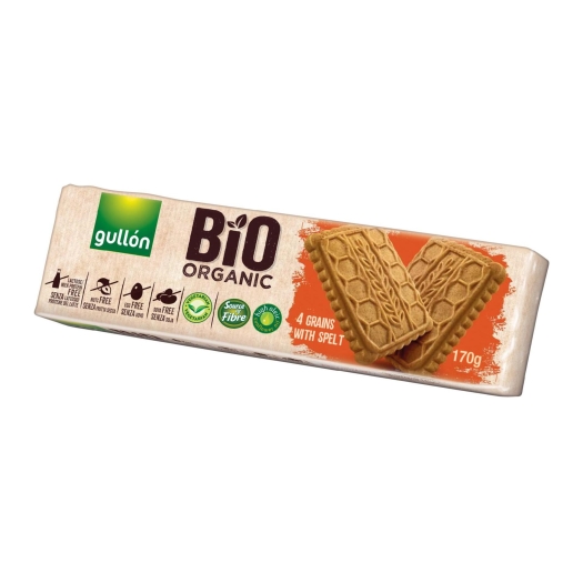 BIO sušenky se 4 druhy obilovin