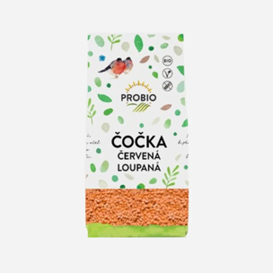 Bioharmonie Šošovica červená lúpaná