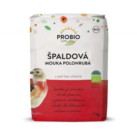 Bioharmonie Špaldová múka biela polohrubá 1000g