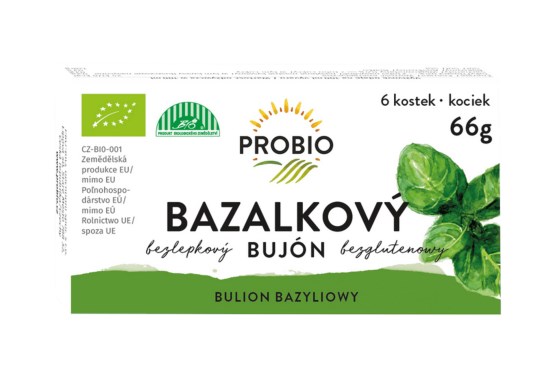 Biolinie Bujón bazalkový BIO kocky 6x0.5 L