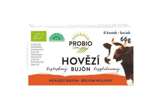 Biolinie Bujón hovädzí  BIO kocky 6x0.5 L