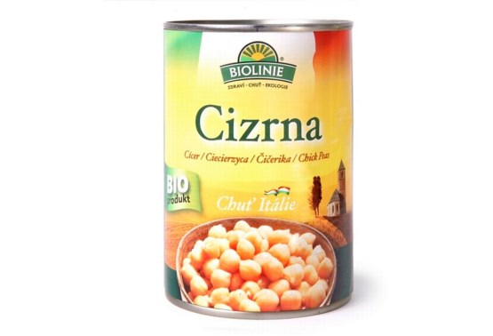 Biolinie Konzerva cícer BIO