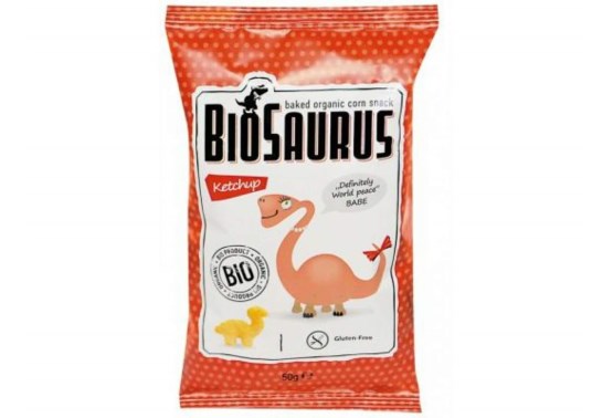 Biosaurus Kukuričné chrumky Kečup
