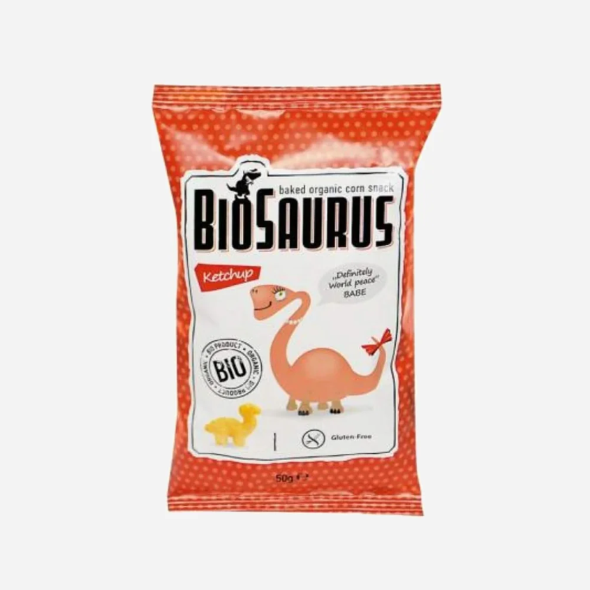 Biosaurus Kukuričné chrumky Kečup