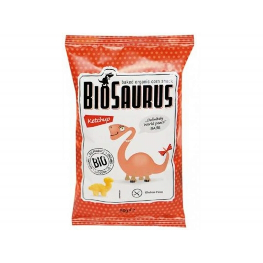 Biosaurus Kukuřičné křupky Kečup