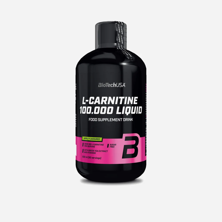 Biotech USA L-Carnitine Liquid100000 500ml jablko