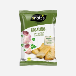 Bocaditos chlebíčky cesnak a petržlen