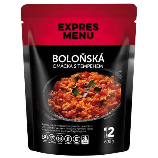 Boloňská omáčka s tempehem