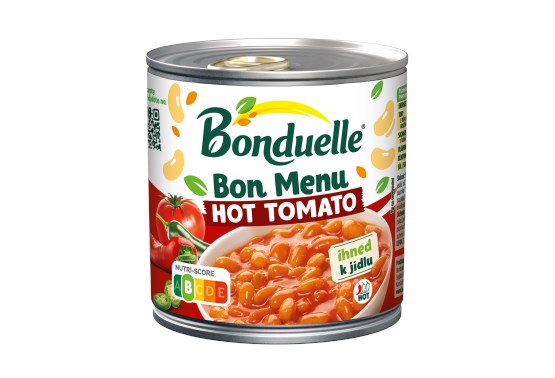 Bon Menu Fazole bílé v rajské omáčce Hot Tomato