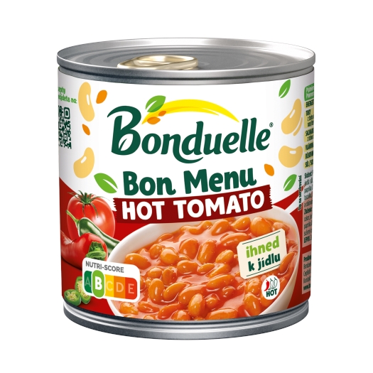 Bon Menu Fazuľa biela v rajskej omáčke Hot Tomato