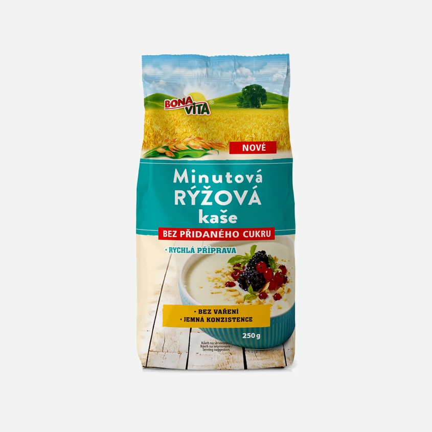 Bonavita Minutová rýžová kaše bez přidaného cukru 250 g b5823