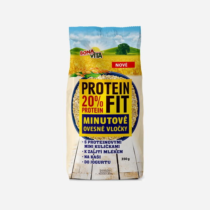 Bonavita Ovesné vločky s proteinem 350 g b6047