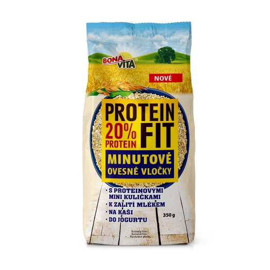 Bonavita Ovesné vločky s proteinem 350 g b6047