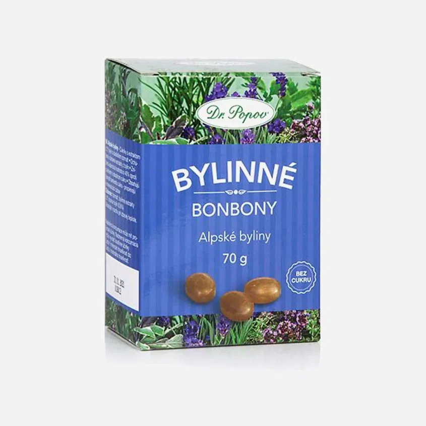 Bonbony Alpské byliny