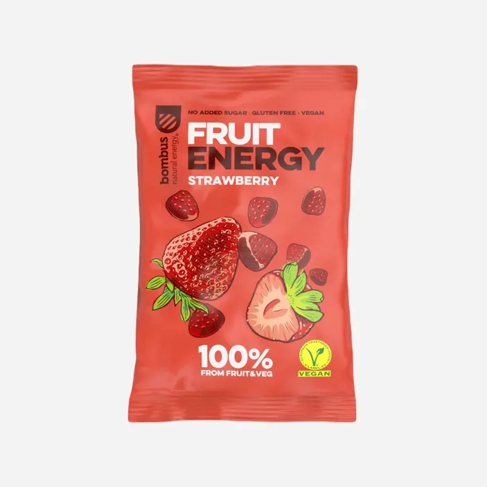 Bonbony Fruit energy jahoda