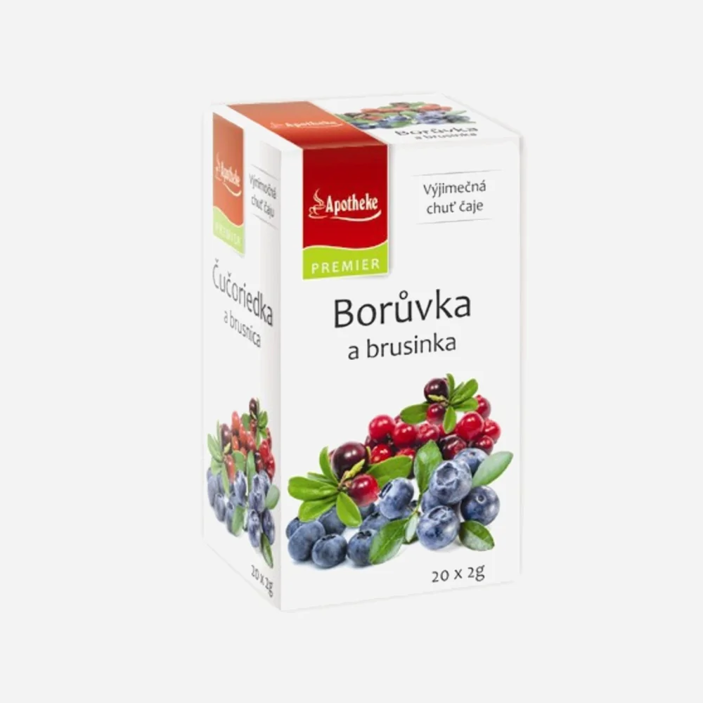 Borůvka a brusinka